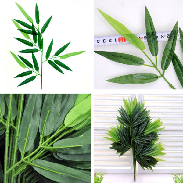 feuilles de bambou artificiel