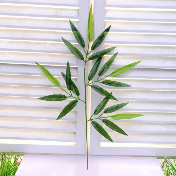 feuilles de bambou artificiel