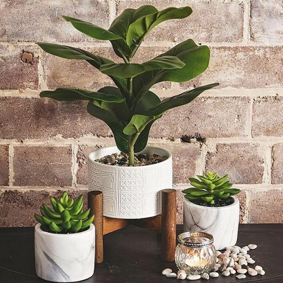 Géranium Artificiel Rouge - Fausse Fleur